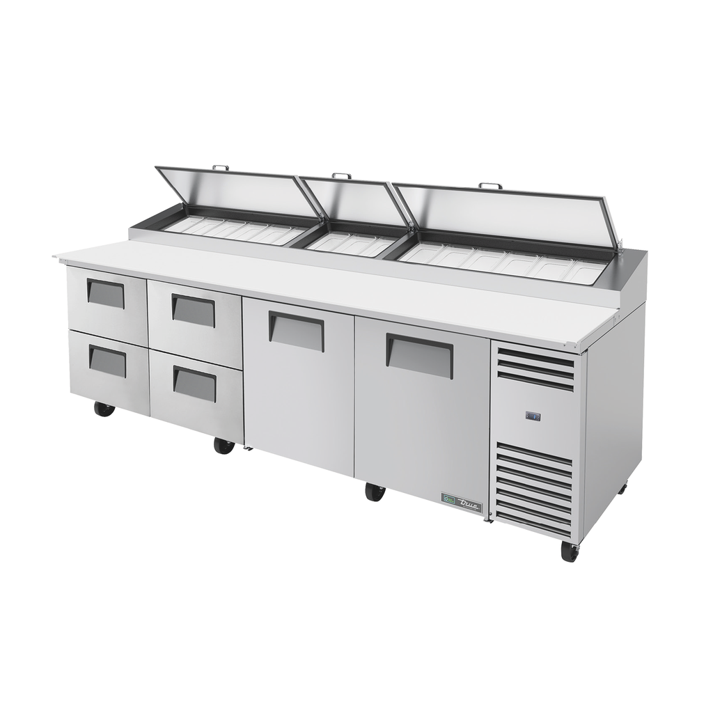 True Pizzawerkbank - TPP-AT-119D-4-HC
