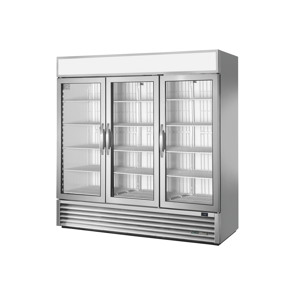 True Glasdeur Vrieskast - GDM-72F-HC~FGD01
