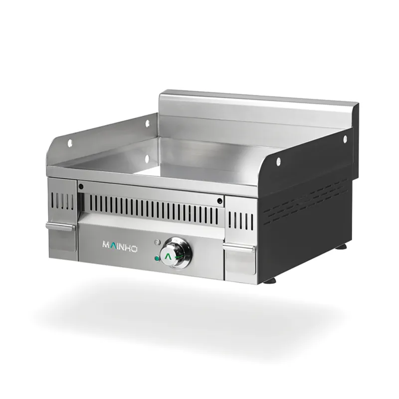 [MAIT-PC-60ET] Mainho Euro-Crom plancha (Elektrisch, 60 cm, Vlakke plaat)