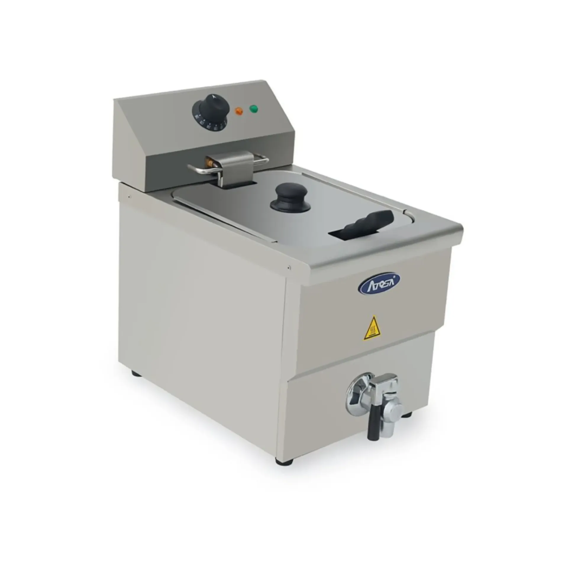 [ATOT-ATEF-08L] Atosa Opzetfriteuse 2 x 8L (Enkel)