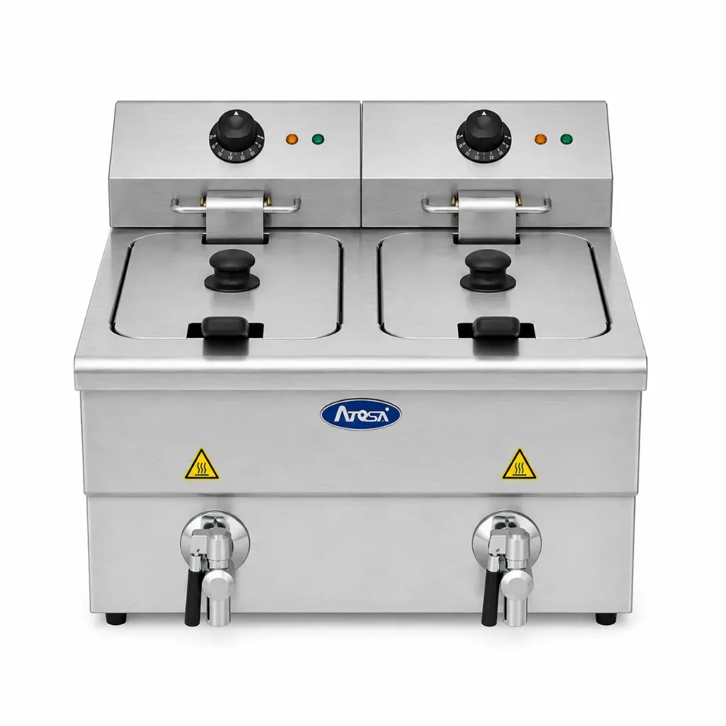 Atosa Opzetfriteuse 2 x 8L